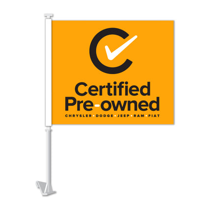 Clip On Window Flag - Certified Pre Owned (CDJR)