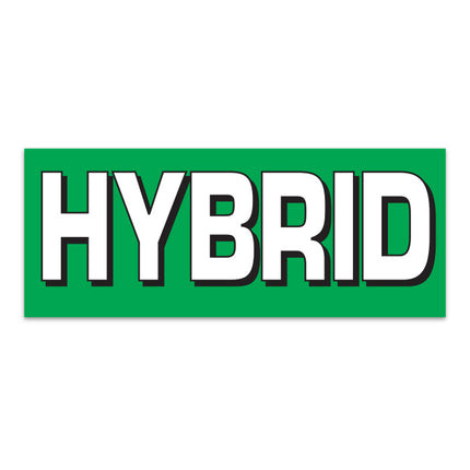 Windshield Banner - Hybrid
