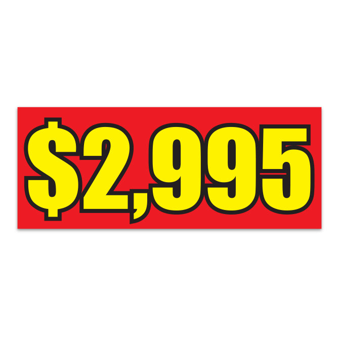 Windshield Banner - $2995