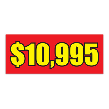 Windshield Banner - $10,995