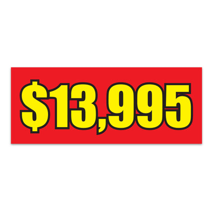 Windshield Banner - $13,995