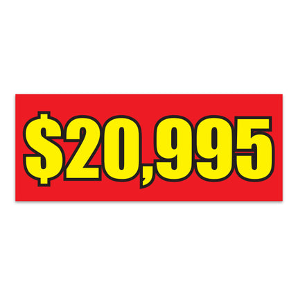Windshield Banner - $20,995