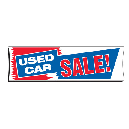 Vinyl Banner 3' x 10' - Used Car Sale!