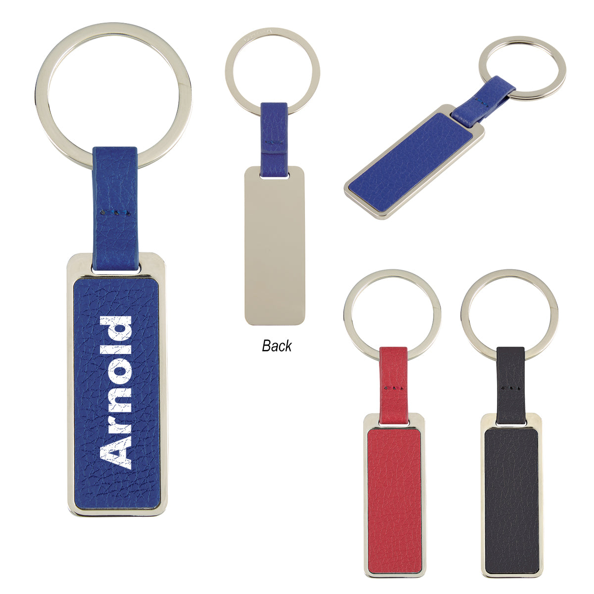 Chroma Leatherette Key Chain
