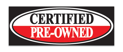 Giant Fabric Banner - Certified Pre Owned