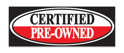 Giant Fabric Banner - Certified Pre Owned