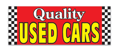 Giant Fabric Banner - Quality Used Cars