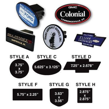 Domed Hitch Covers