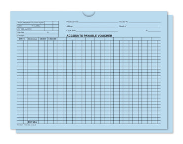 Accounts Payable Voucher Env - General Acct Style