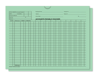 Accounts Payable Voucher Env - General Acct Style