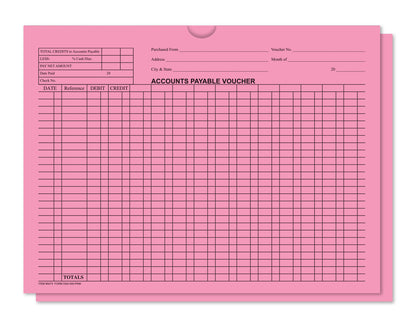 Accounts Payable Voucher Env - General Acct Style