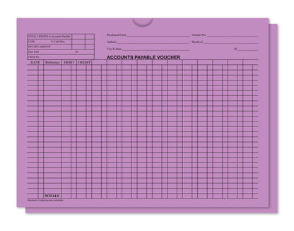 Accounts Payable Voucher Env - General Acct Style