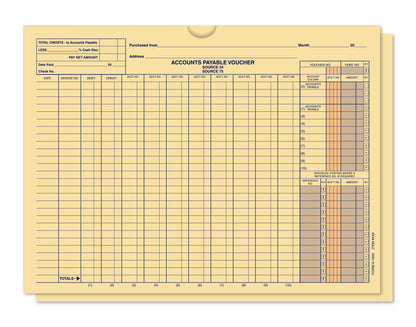 Accounts Payable Voucher Envelope