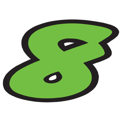 Die-Cut Window Stickers - Green
