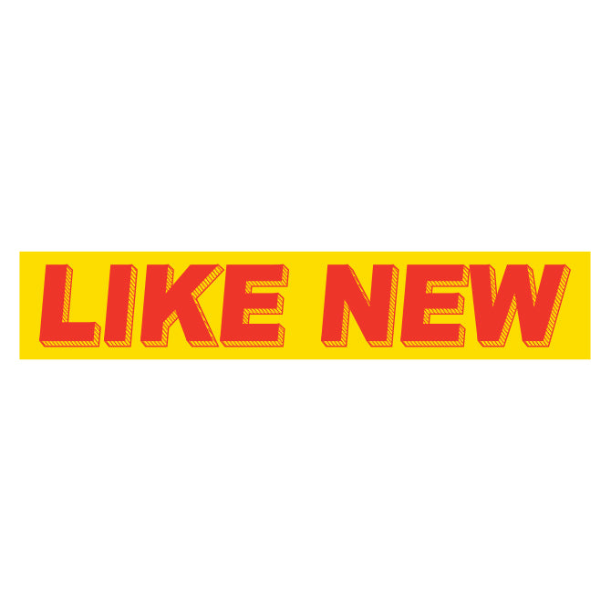 Adhesive Windshield Slogan - Red/Yellow