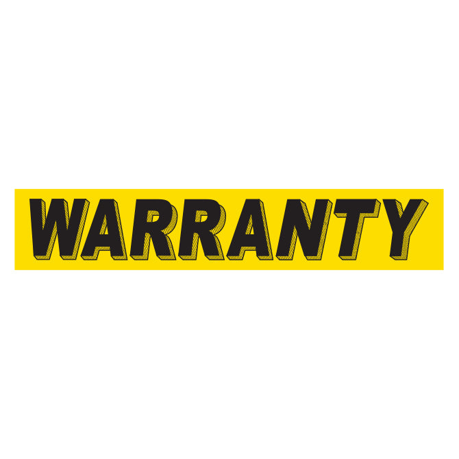 Adhesive Windshield Slogan - Yellow and Black