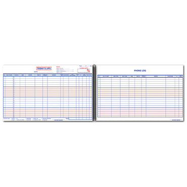 UPS Log Book / Customer Contact Log