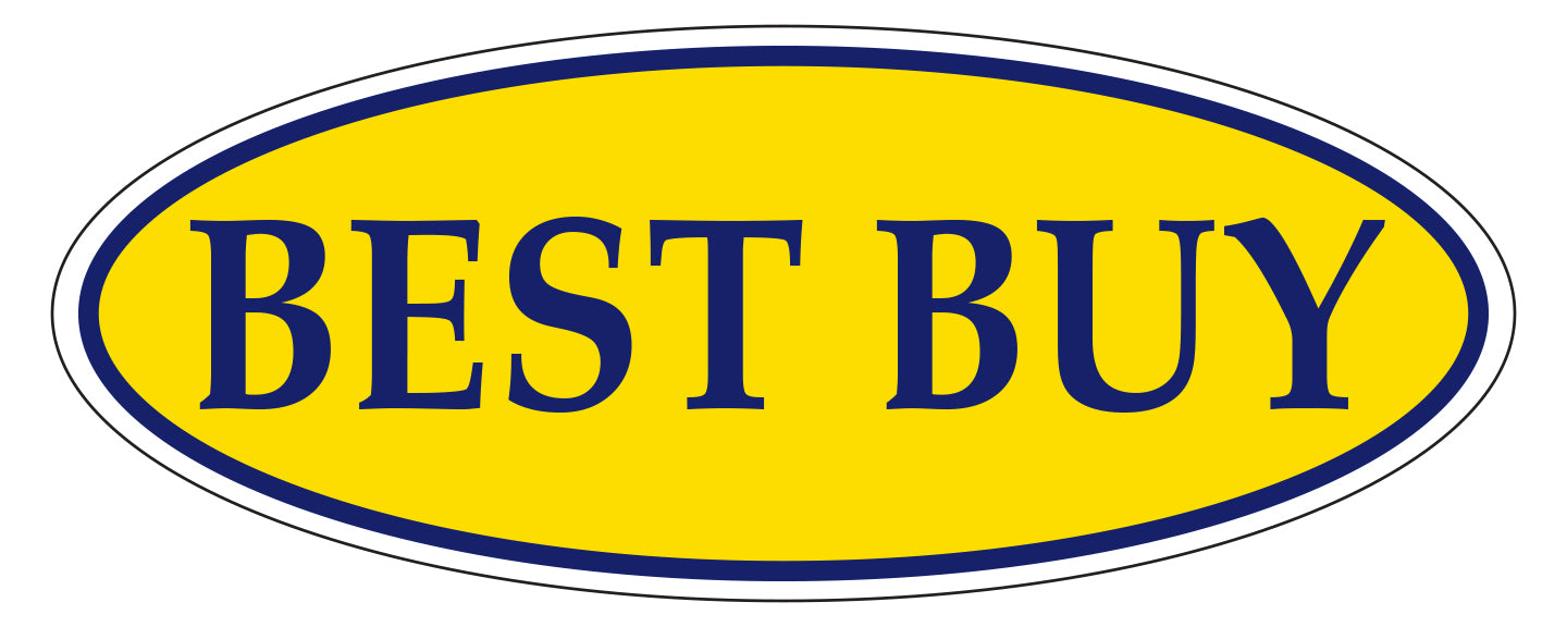 Oval Window Sticker (Blue/Yellow)