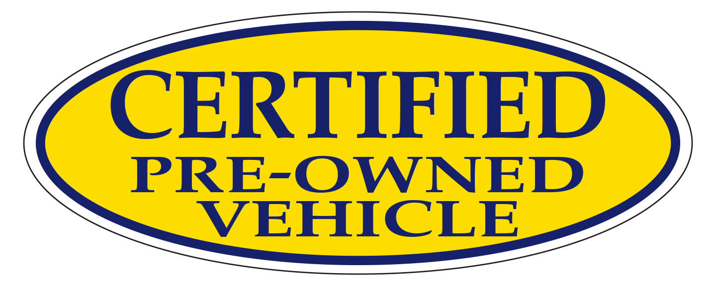 Oval Window Sticker (Blue/Yellow)