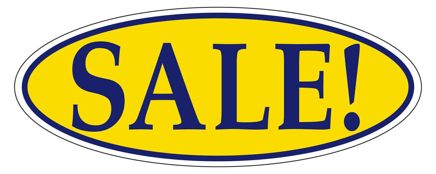 Oval Window Sticker (Blue/Yellow)