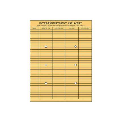 Interoffice Envelope - 10" x 13" - Qty.100 per Box