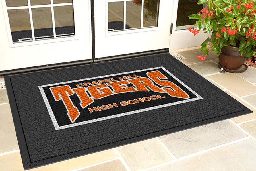 SuperScrape Impressions Logo Mat  3' x 10'