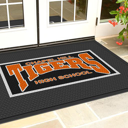 SuperScrape Impressions Logo Mat 6' x 8'
