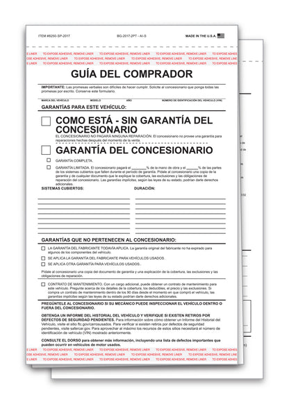 SPANISH AS-IS - 2 Copies