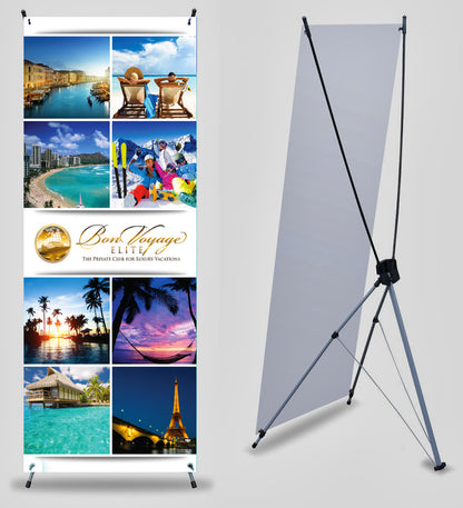 X-Stand Banner 32 ''x 71''