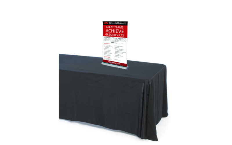 Table Top Banner Stand - 11.5"x17.5"