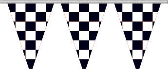 Checkered Pennants - Triangle