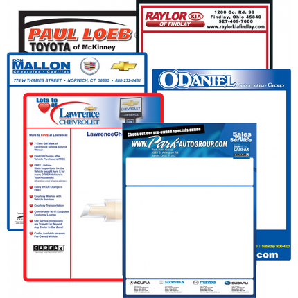 Custom Laser Form - 8 1/2" x 11" - Full Color - Exterior