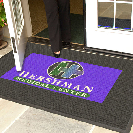 SuperScrape Impressions Logo Mat 6' x 8'