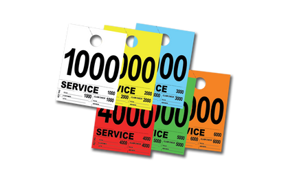 Heavy Brite 4 Part Service Dispatch Numbers