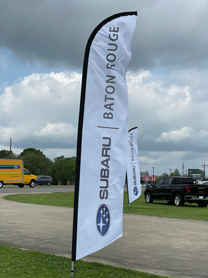 Custom Printed Swooper Flag