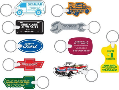 Soft Touch Key Chains