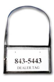 Tag Bag License Holder