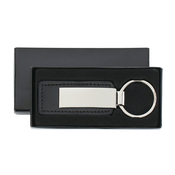 Leatherette Key Tag