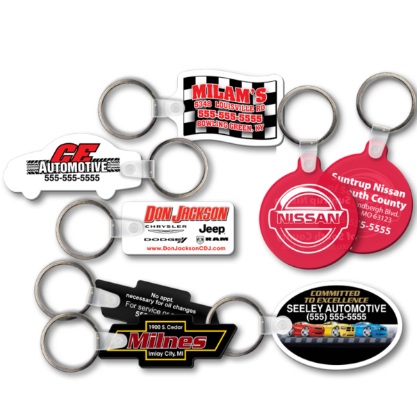Soft Touch Key Chains