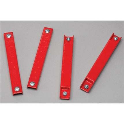Red Rubber Coated Magnet - License Plate Holder