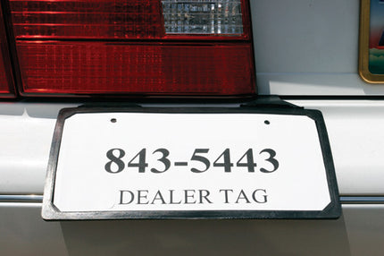 Rubber License Plate Holder