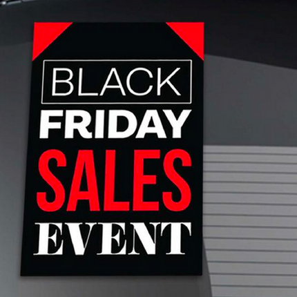 Black Friday Sale / Stick-On Tags