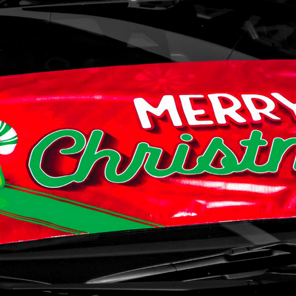 Holiday Windshield Banner