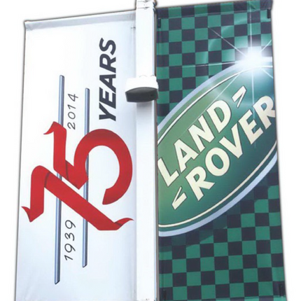 Custom Light Pole Banners