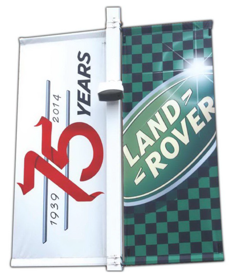 Custom Light Pole Banners