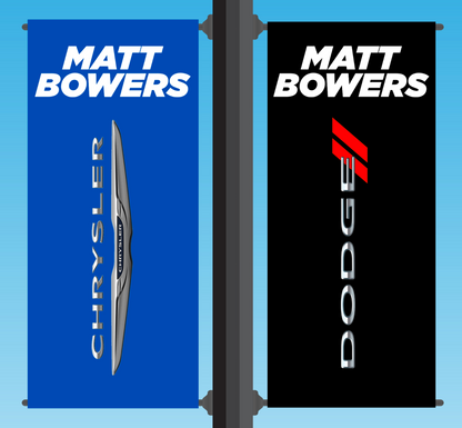 Custom Light Pole Banners