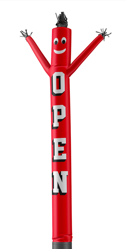 Air Dancer 20' - "OPEN" - Red