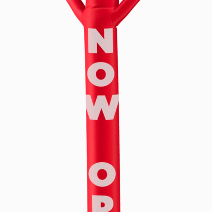 Air Dancer 20' - "NOW OPEN" - Red