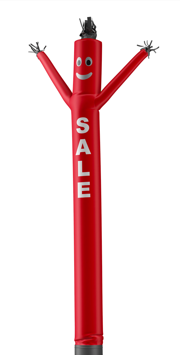 Air Dancer 20' - "SALE" -Red