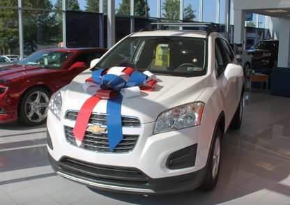 30" Magnetic Car Bow - Patriotic